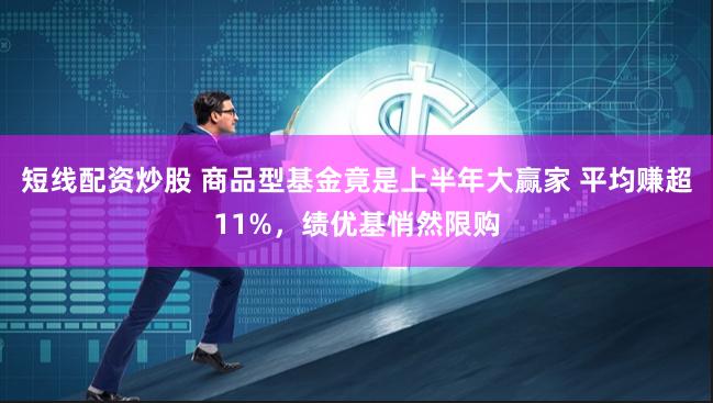 短线配资炒股 商品型基金竟是上半年大赢家 平均赚超11%，绩优基悄然限购